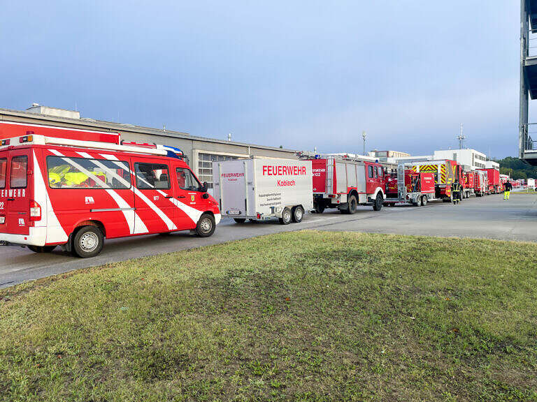 Hilfseinsatz der Ortsfeuerwehr Koblach